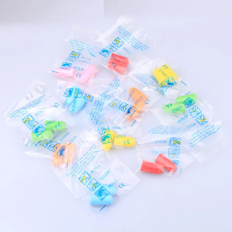

Noise reduction soundproof earplugs sleep noise prevention learning professional mute male and female snoring silencer 50 pairs