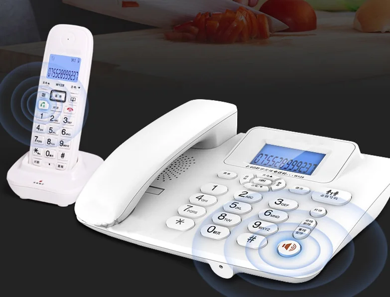 2.4G Corded Phone Handset - 2Cordless Answering Machine 300M Long Range Wireless Telephone | Компьютеры и офис