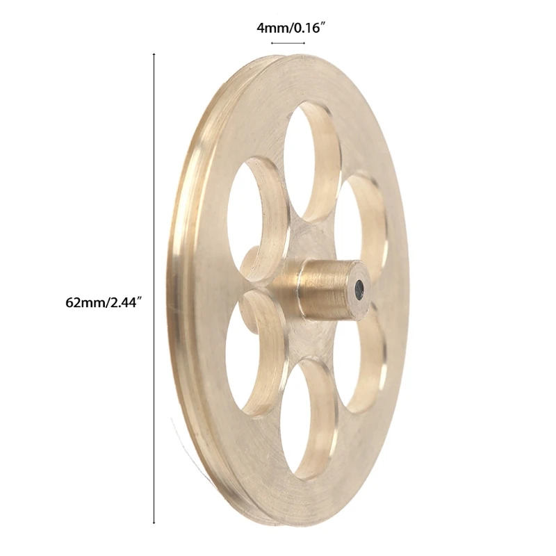 

50LA NEW IIdler Wheel For Lenco Turntable L75 L78 BY Audiosil Ente Shaft 2.45