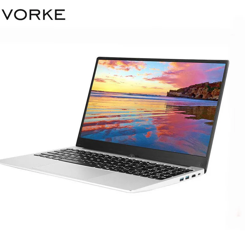 VORKE ноутбук 15 4G Intel Core i7 4500U металлический корпус 6 ''экран 1920*1080 Windows 10 8 Гб DDR3 256 ГБ
