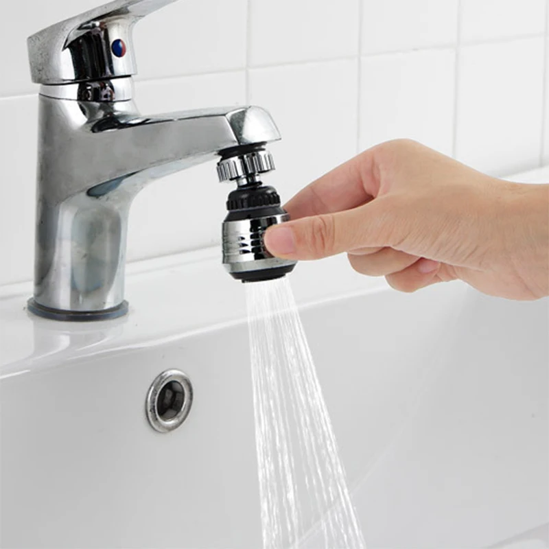 Насадка с фильтром двойным эффектом для крана Удобное сохранение воды