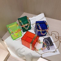 new jelly box purses and handbags luxury designer bags for women 2020 women purses wholesale handbags crossbody bag chain bag
