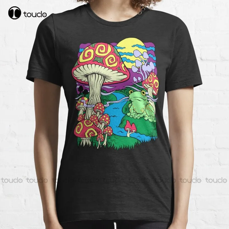 

New Mushroom Dream T-Shirt Shirt For Women Cotton Unisex Tee Shirt