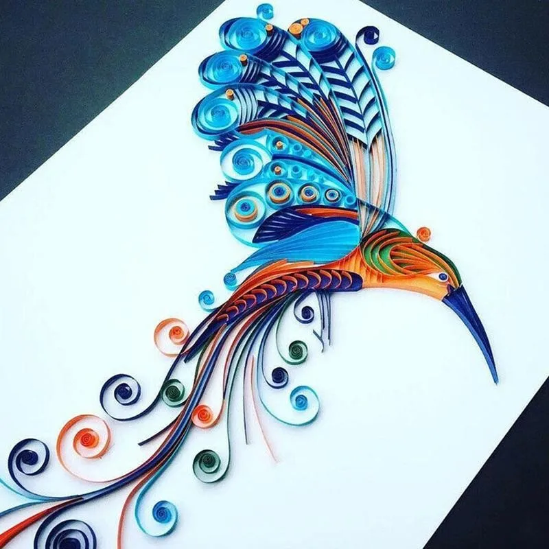 

Quilted Paper Knitting Tools Needle Plate Paper Craft Handmade Gifts Educational Diy Tool Quilling Paper Early Toy For Kids C7H8