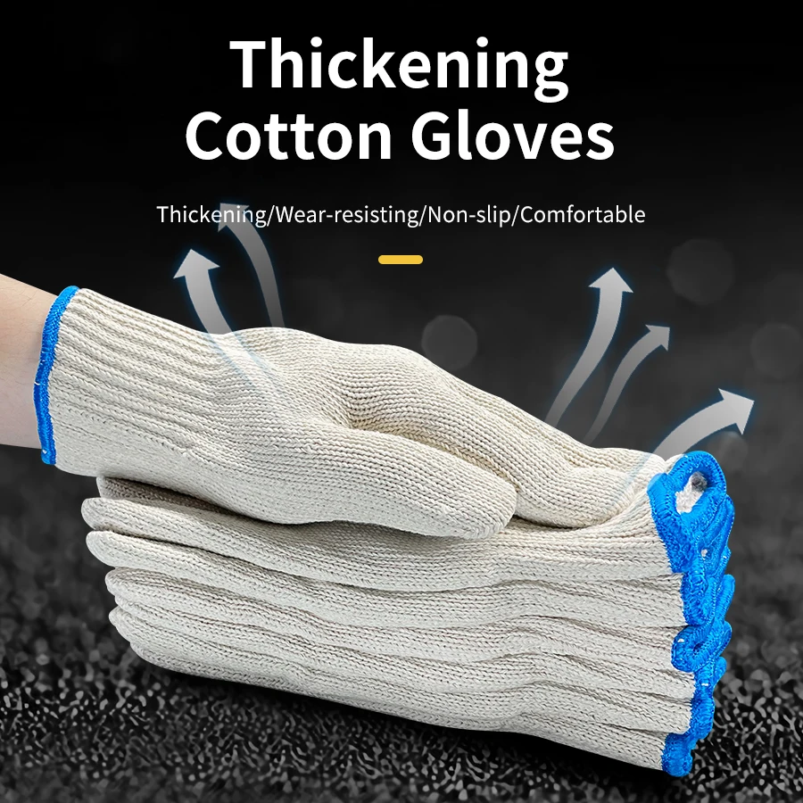 Хлопковые перчатки утолщенные термостойкие 450 градусов Цельсия Супер тепло