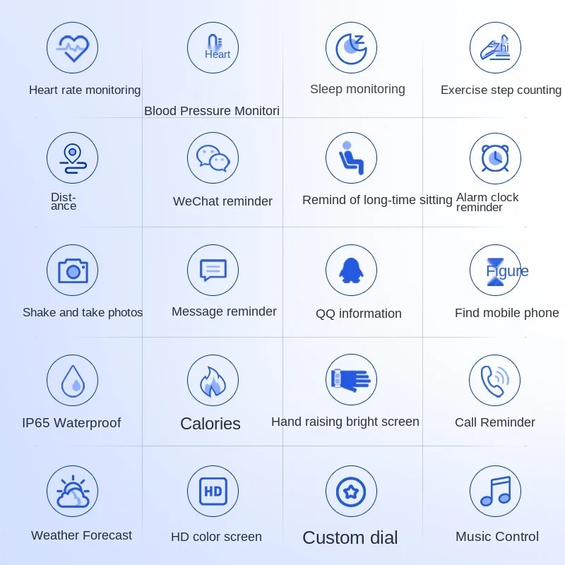 

Disney smart watch women's multifunctional sports men's general vivo Xiaomi 5 Bracelet 6 student alarm clock electronic watch