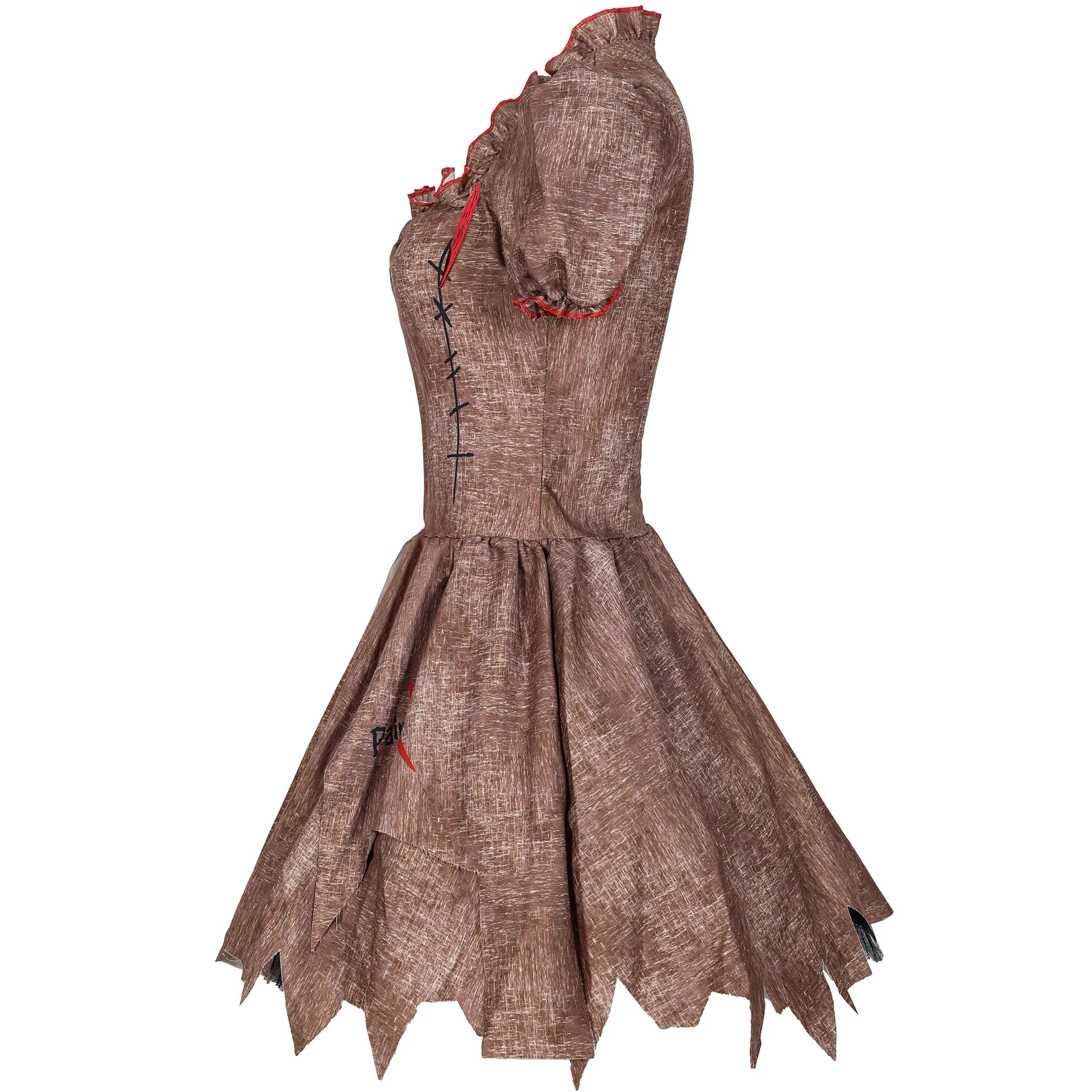 Хэллоуивечерние джокер костюм клоуна для косплея Purim волшебник ужас демон пугало