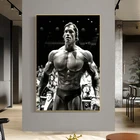 Арнольд Шварценеггер, бодибилдинг постер, Современная Картина на холсте, вдохновляющая фотография