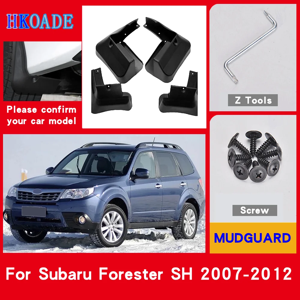 

Брызговики автомобильные для Subaru Forester SH 2007-2012