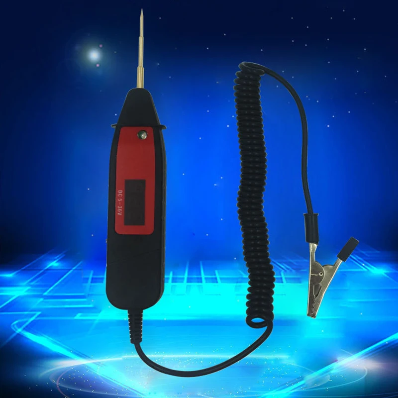 

1 PIECE Automotive Digital Voltage Lamp Tester Auto Car Circuit Voltage Tracker