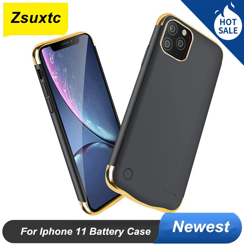 

6000Mah Battery Case For Iphone 11 Power Case Battery Charger Case Smart Power Bank For Iphone 11 Power Case