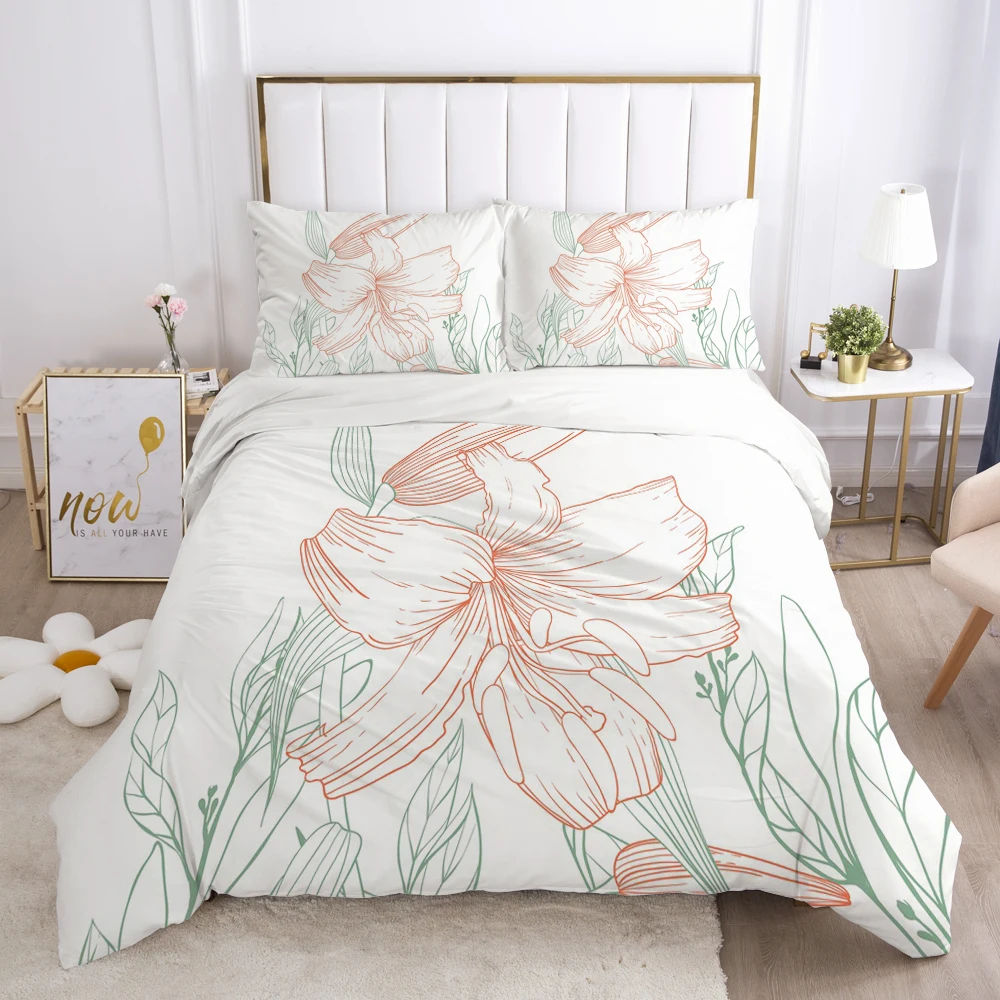 3D Bedding Set Europe Full Duvet Cover 2-3PCS Comforter Case Pillowcases Nordic Bedclothes Customize any size design | Дом и сад
