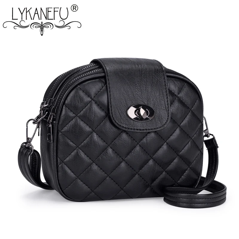LYKANEFU брендовая мягкая женская кожаная сумка женские сумки через плечо маленькие
