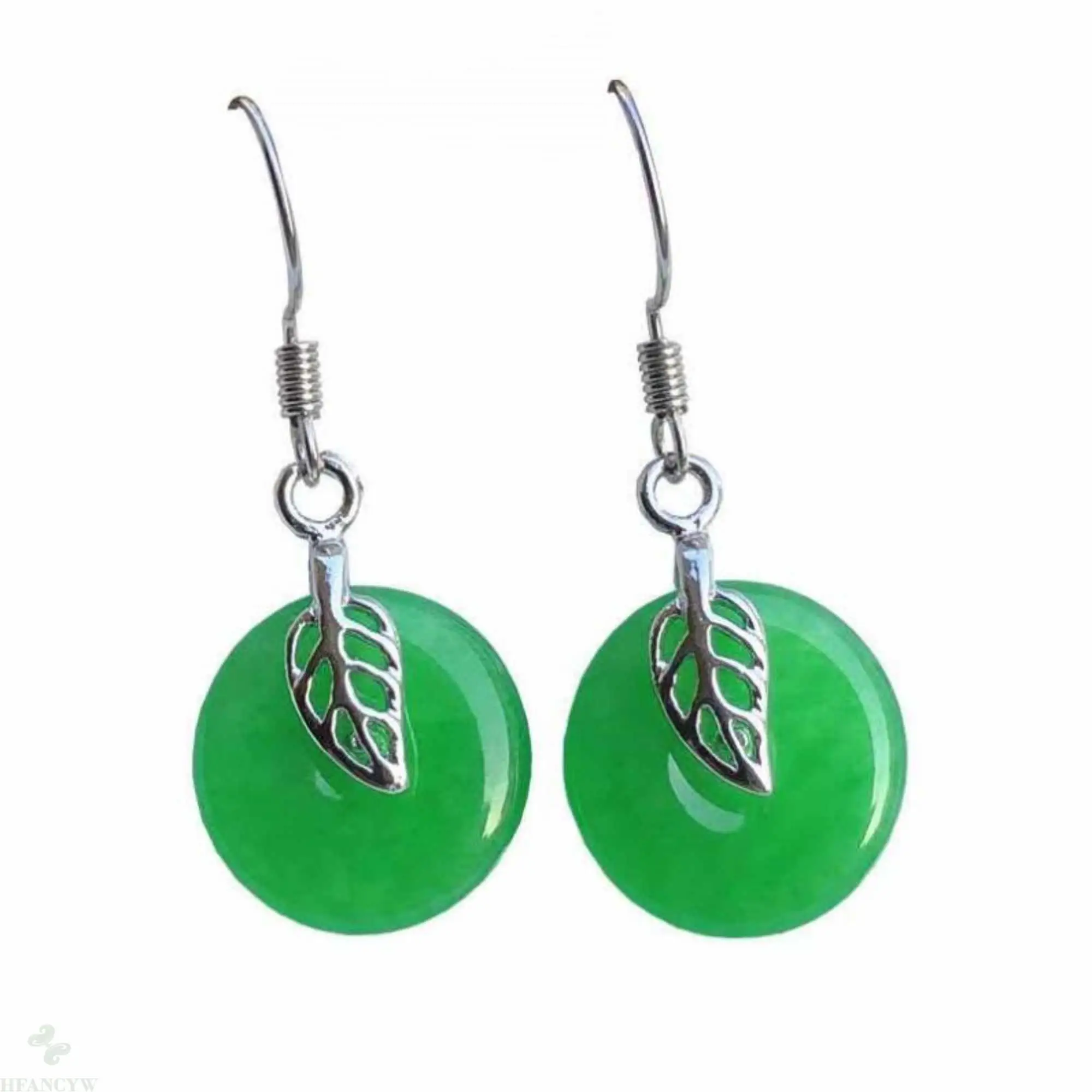 

Natural Green jade diamond pendant 925 silver necklace Christmas Fancy Diy All Saints' Day Souvenir Lucky Practice Dark Matter