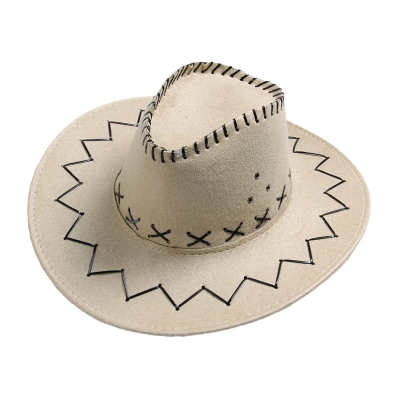 Модная Ковбойская шляпа K1ME с широкими полями в западном стиле со стандартной