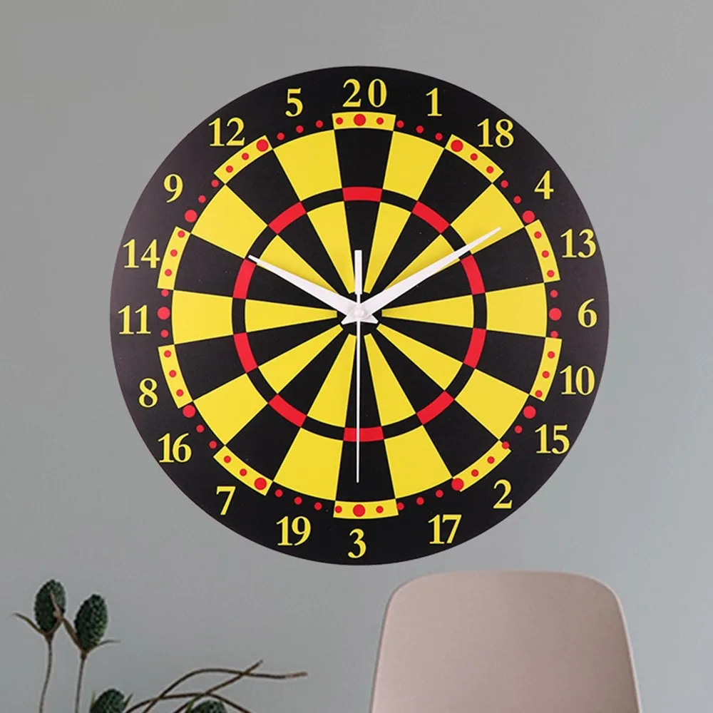 Creative Darts Wall Clock Modern Design Silent Quartz Clocks Nostalgic Individual Character Sitting Room Adornment | Дом и сад