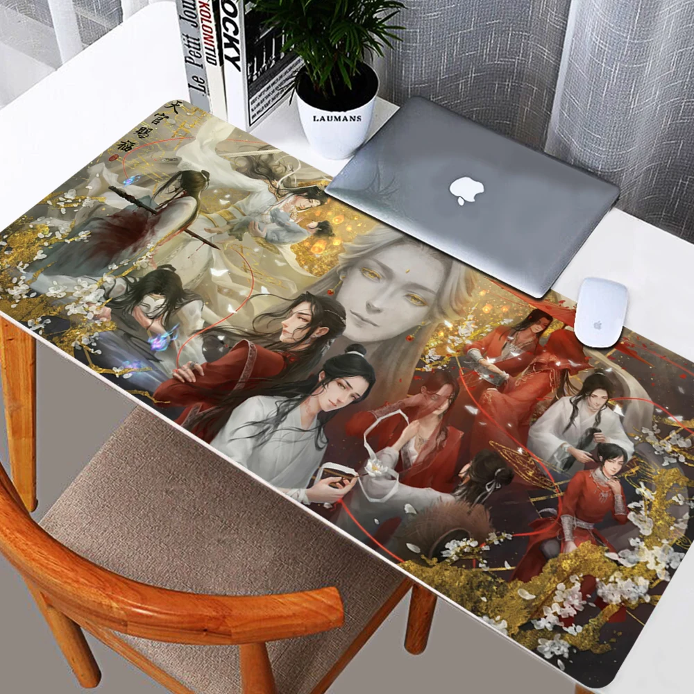 

Cartoon Heaven Official Blessing Mouse Pad Laptop PC Computer Mause Pad Desk Mat For Big Gaming Mouse Mat For OverwatchCS GO