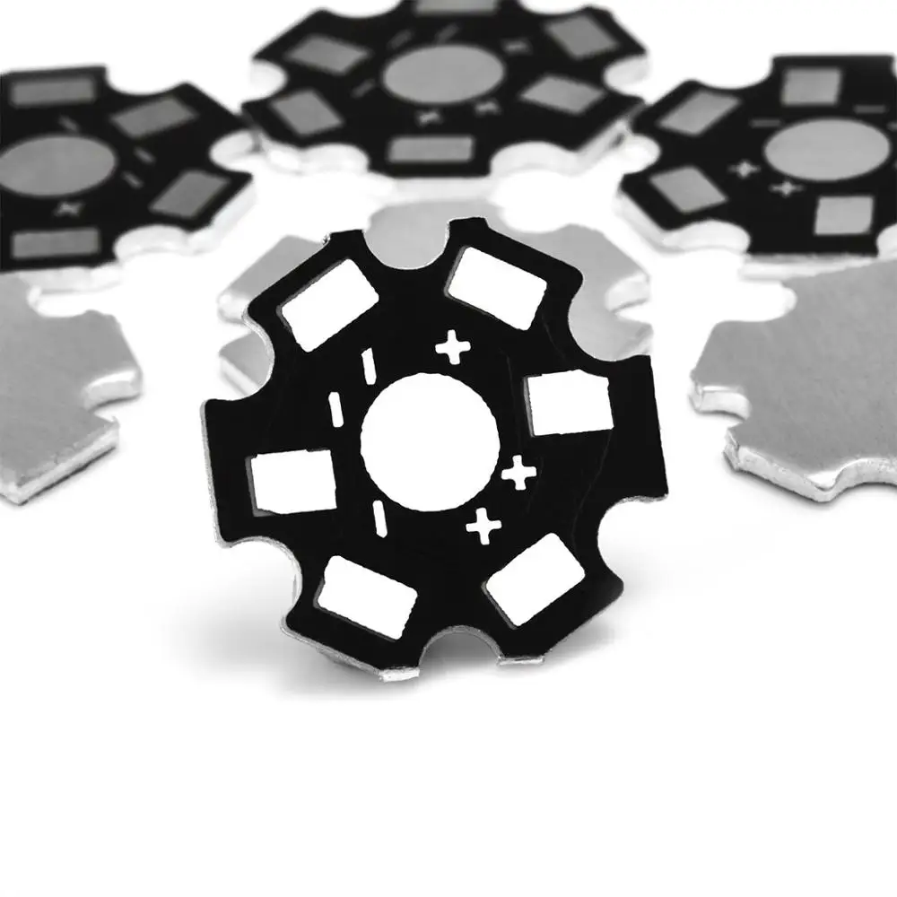 1 Вт 3 5 LED теплоотвод алюминиевая Базовая пластина панель печатная плата 20 мм