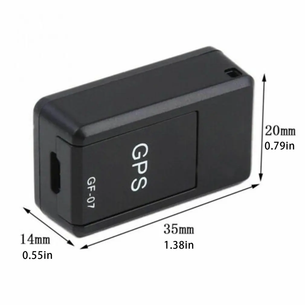 

GF07 Mini Size Magnetic GPS Tracker Real-time Car Truck Vehicle Locator GSM GPRS Super Small Size Location