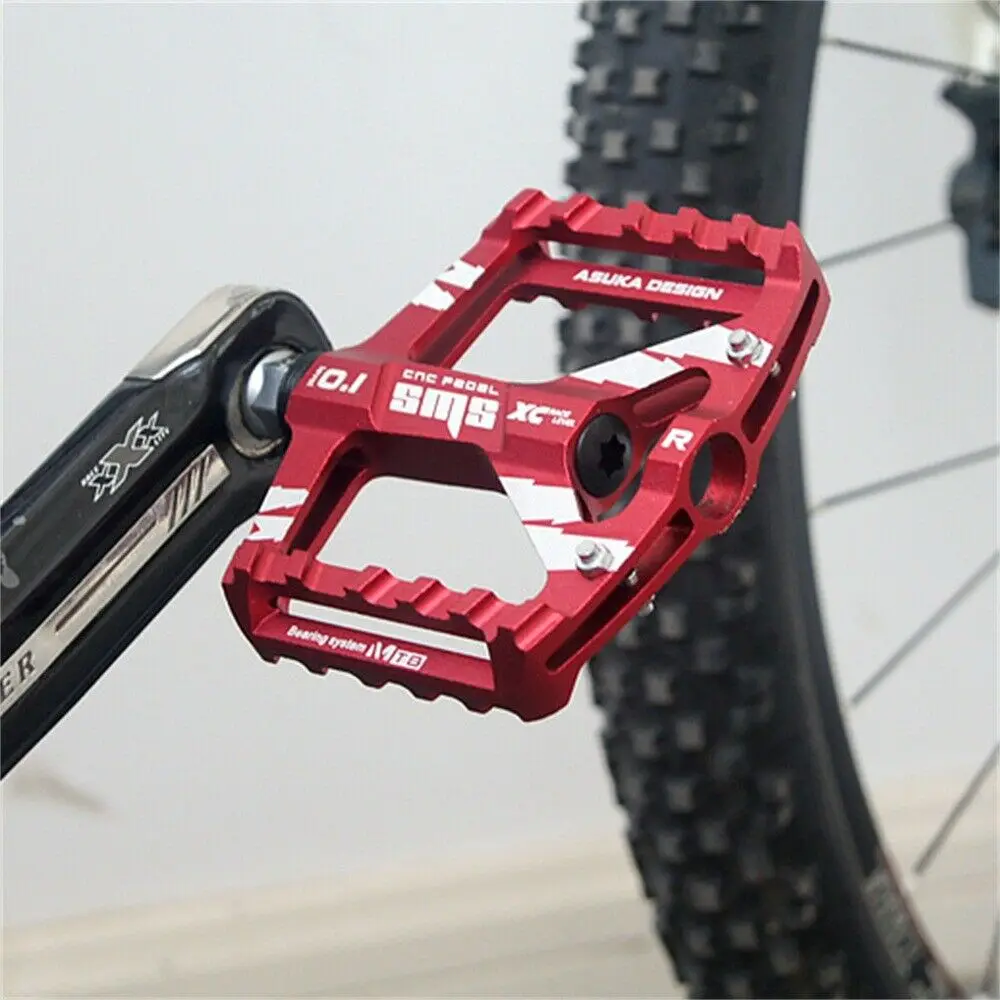 

Ultralight Bicycle Pedals Aluminum Alloy Flat Platform Pedals Anti-slip Footboard Bearing Quick Release Alloy Bike Accessories