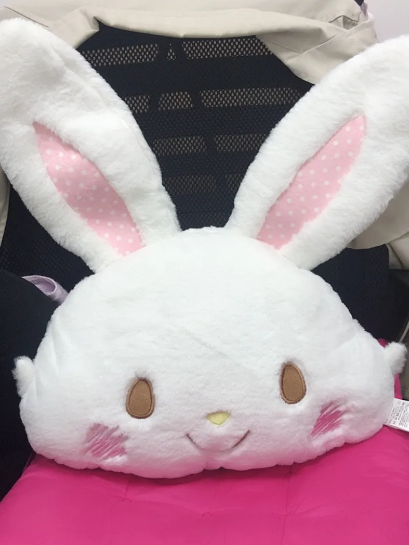 Плюшевая Милая Подушка Wish Me Mell Bunny украшение для детской комнаты милая голова с