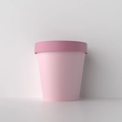 Pink Color 200 г x 20 круглая пустая маска косметические бутылки 7 унций цилиндр для маски или крема для лица пластиковые банки косметические контейнеры черный пластиковый горшок - Цвет: Pink Color