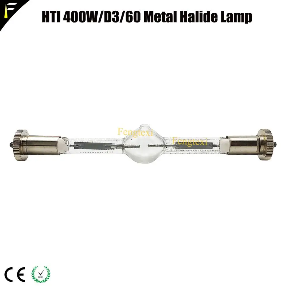 Металлогалогенная лампа 136 мм Длина MHK400/2 D3 MSR400/2 SA HTI400 60 Pro сценический пленочный