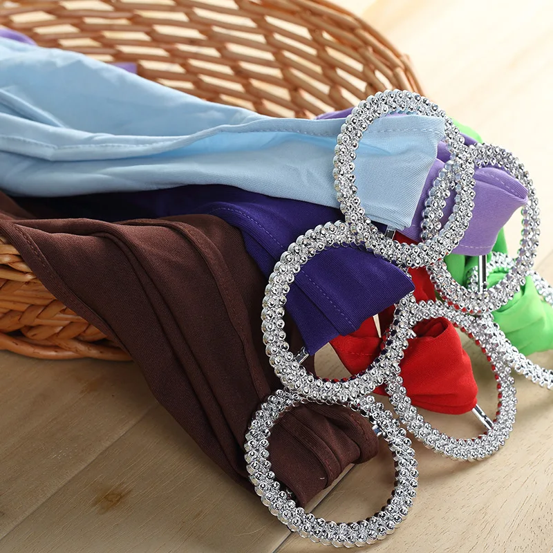 10 шт./разноцветные чехлы для стульев с пряжкой растягивающиеся ремешки банкетные