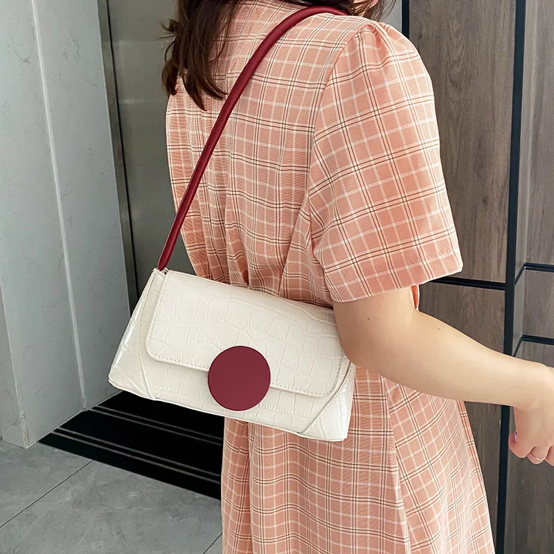 

Обувь в стиле ретро с узором «крокодиловая кожа» из искусственной кожи небольшой площади кожаная сумка на плечо, на каждый день, женская обу...