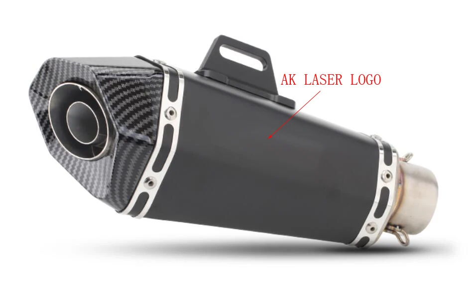 

Universal 51mm Motorcycle ak laser Exhaust Pipe Muffler Escape with DB killer for Z900 MT09 KTM390 CBR1000 R6 FZ8 R25