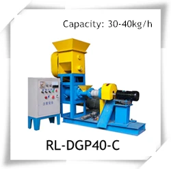 RL-DGP80-B, Новое поступление, 200-300 кг/ч, сухой корм для собак, машина, плавающий корм для рыб, экструдер, подходит для многих видов животных