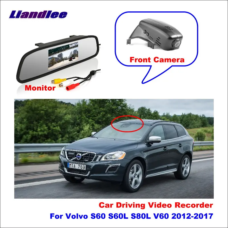 Liandlee для Volvo S60 S60L S80L V60 2012 2017 Автомобильный видеорегистратор Wifi камера ночное