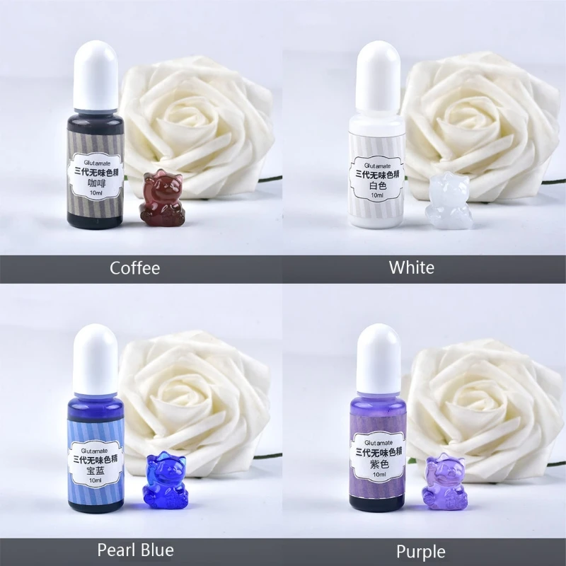 

24 Colors Epoxy Resin Pigment Liquid Epoxy Resin Dye Translucent Resin Colorants