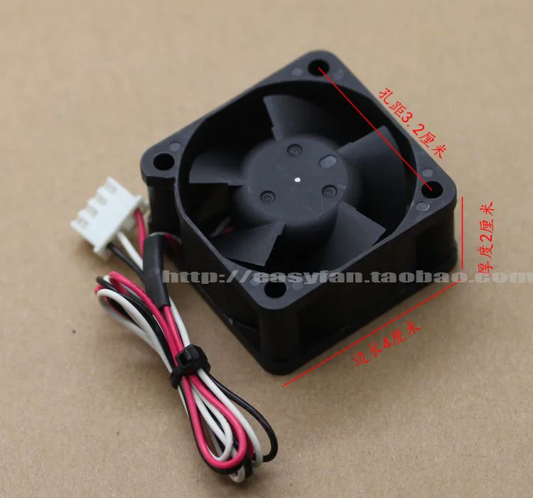 Вентилятор охлаждения Delta EFB0412MD -ROO 4020 дюйма 12 В а 4 см |