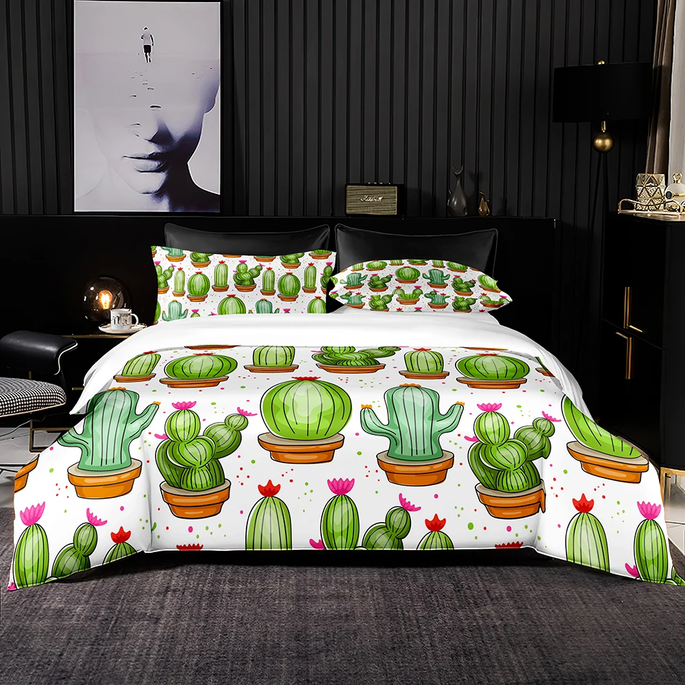 Семейный комплект постельного белья из 2/3 предметов пододеяльник с 3D рисунком