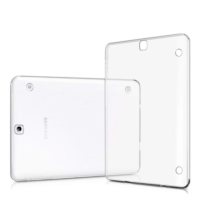 Чехол для Samsung Galaxy Tab S2 S3 S4 S5E S6 8 0 9 7 10 5 TPU Прозрачный Силиконовый противоударный