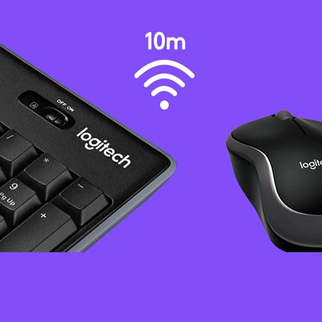 Мышь Logitech MK270 набор клавиатур беспроводная оптическая мышь 2 4G с восемью быстрыми