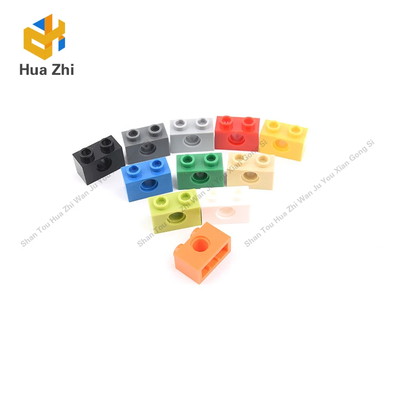 

10PCS 3700 Brick 1 x 2 [1 Hole]Building Blocks Parts MOC DIY Education Build Toys Brick
