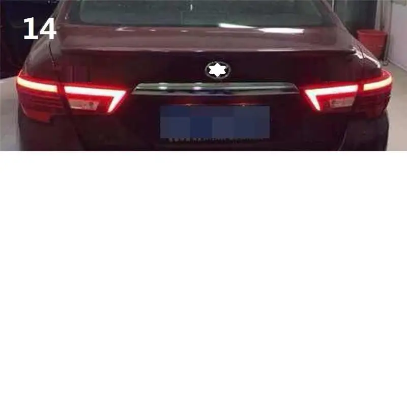 Авто стайлинг автомобилей Дневные светодиодные ходовые боковые поворотники автомобиля освещение фары Задние фары 14 15 16 для Toyota MARK X