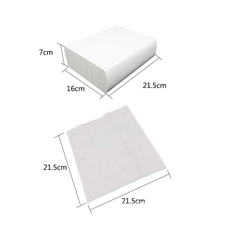 

4 Pack 180 Pcs Soft and Absorbent Hand Towels Durable Decorative Bathroom Toilet Paper