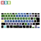 Защитная пленка для клавиатуры для Macbook Air Pro, 13 дюймов, 15 дюймов, 17 дюймов, A1466, A1369