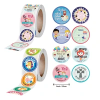 500pcs 2 5cm cute animal childrens reward incentive gift sealing label decoration stationery sticker