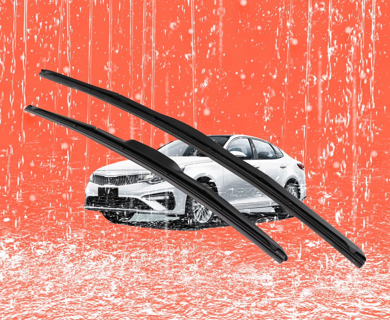 2 шт переднее лобовое стекло безщеточные стеклоочистители Набор 24 &quot+ 18&quot