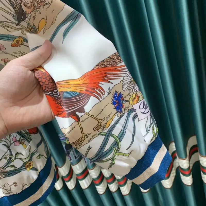 

Basic Jackets Women Plus Size 4XL Print Zipper Womens Outwear Hip-hop All-match StreetWear Trendy Ulzzang Casual Simple Spring