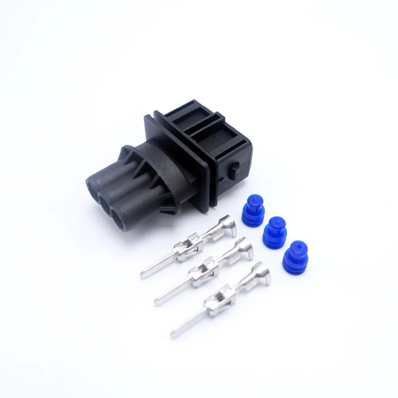 

3.5 Series 3 Pins Way Waterproof Auto Connector Plug Single Card Slot Tyco/AMP 282729-1