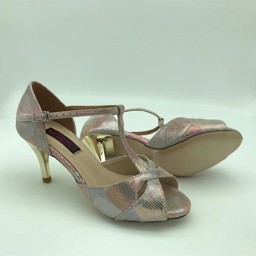 Новинка Пикантные танцевальные туфли в стиле Танго Свадебные Вечерние женские