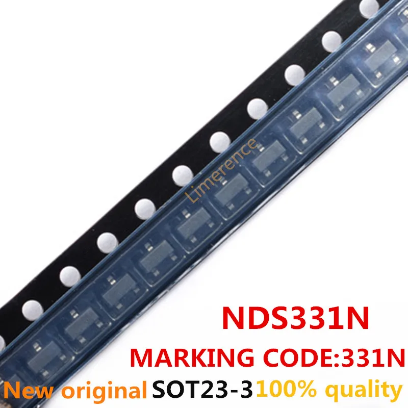 

20PCS/lot NDS331N SOT23 MARKING CODE:331N Support the BOM one-stop supporting services