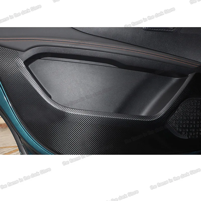 Lsrtw2017 углеродное волокно Abs автомобильная пленка для хранения порог