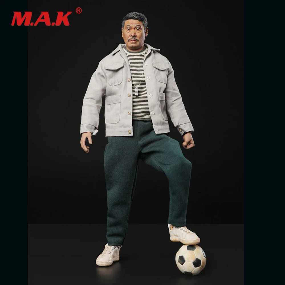В наличии масштаб 1/6 Shaolin Soccer LT002 Золотая правая ступня Wu Mengda дядюшка полный