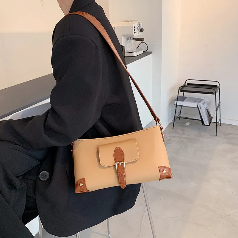 

PU Leather Crossbody Bags For Women 2020 Famous Brands Handbags And Purses Women Designer Shoulder Bag Sac A Main Femme Bag